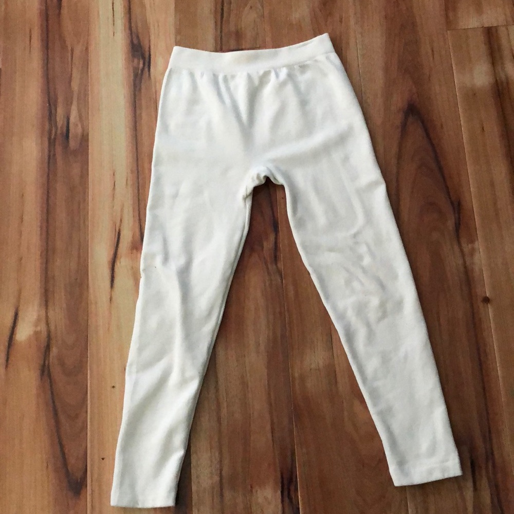 White leggings